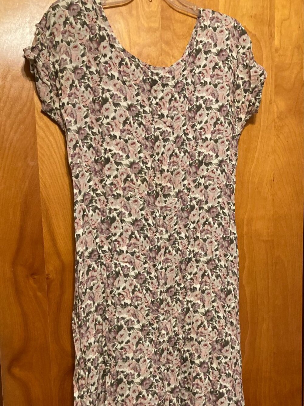 All That Jazz vintage floral midi dress M